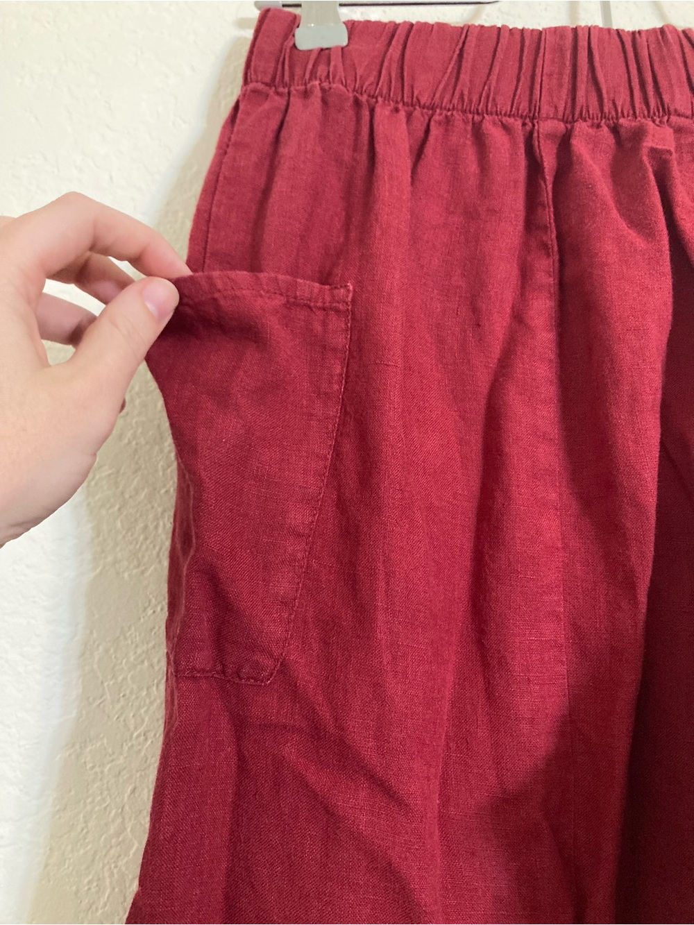 Flax linen parachute pants small - Picture 6 of 11